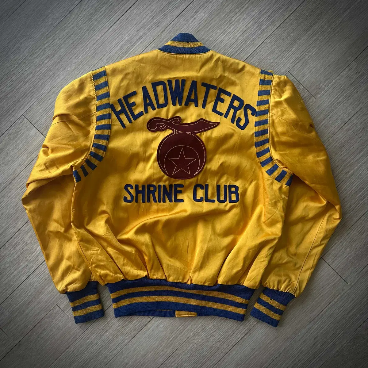 50s USA Vintage Satin Stadium Jacket | 브랜드 중고거래 플랫폼